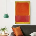 thumbnail image 4 of Painter Mark Rothko Abstract Color Field Yellow Purple Rose Red Posters (5) Painting On Art Poster Scroll Picture Prints Decor Posters 24x36inch(60x90cm), 4 of 6