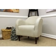 thumbnail image 2 of Fox Hill Trading Julian Mid-Century Accent Chair, Cream, 2 of 6