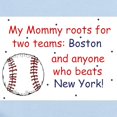 thumbnail image 2 of CafePress - My Mommy Roots For Boston Infant Bodysuit - Baby Light Bodysuit, Size Newborn - 24 Months, 2 of 4