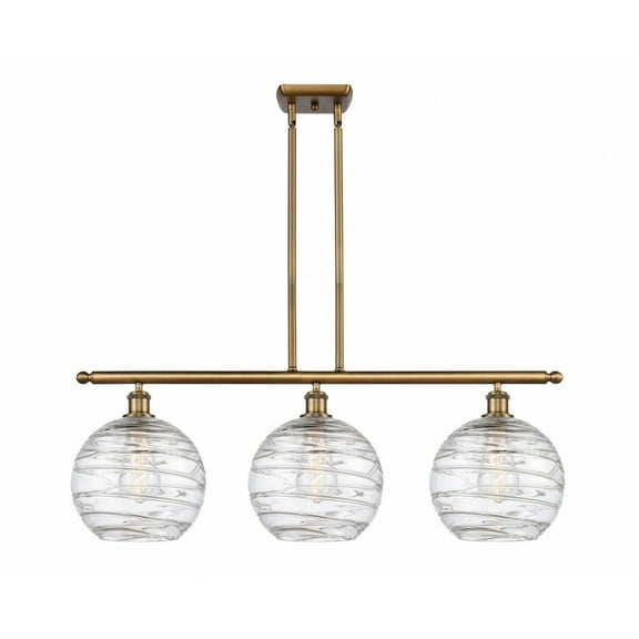 Innovations Lighting - Athens - 3 Light Island In Industrial Style-12.88 Inches