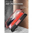 thumbnail image 3 of SUPCASE UB Pro Series Case for iPad Pro 12.9 inch 2020 Release, Support Apple Pencil Charging with Built-in Screen Protector Full-Body Rugged Kickstand Protective Case (Red), 3 of 3