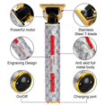 thumbnail image 2 of Cortador de pelo eléctrico profesional para hombre, maquinilla de afeitar de barba inalámbrica para peluquería, juego de corte de pelo Afortunado Sencillez, 2 of 2