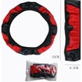 thumbnail image 3 of Funda Cubre Volante Deportivo Protector Antiderrapante Auto Modelo Rojo, 3 of 4