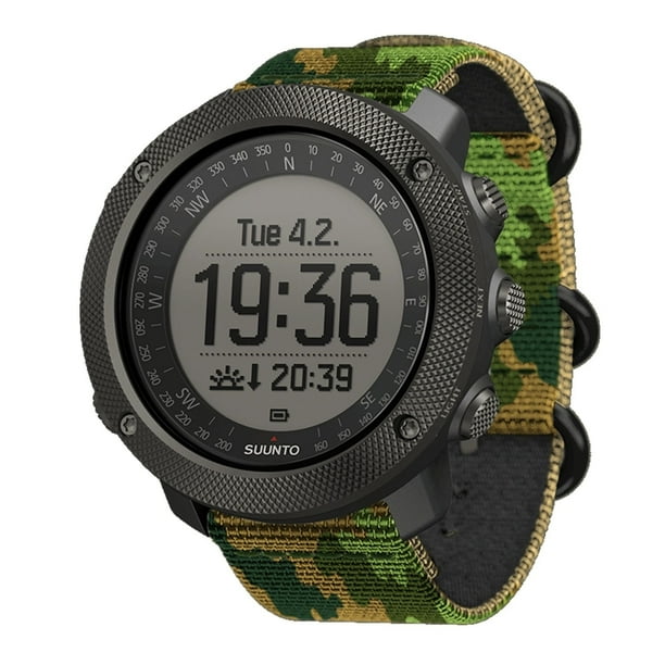 Suunto Traverse Alpha Stealth Watch, Woodland