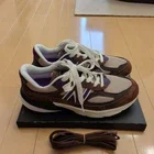 Men 9.0US New Balance 990 V6 Sneakers Brown/Purple