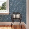 thumbnail image 2 of Chesapeake Tadley Blue Branch Wallpaper, 2 of 3