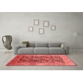 thumbnail image 3 of Ahgly Company Indoor Rectangle Oriental Red Industrial Area Rugs, 5' x 7', 3 of 4