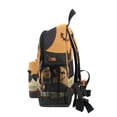 thumbnail image 4 of FORMRS School Backpack with Front Zippered Pocket 12" Elementary Student Travel Daypack, Orange Halloween Cat, 4 of 6