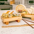 thumbnail image 3 of BergHOFF Bamboo Sushi Serving Tray, 8", 3 of 4