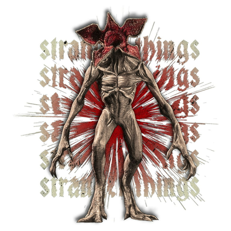 Stranger Things illustration, T-shirt Eleven Demogorgon Television