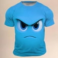 thumbnail image 3 of Graphic T Shirts for Men Vintage Soft Breathable Crewneck Streetwear Tee Tops Short Sleeve Summer Tees Casual Plain Shirts, 3 of 4