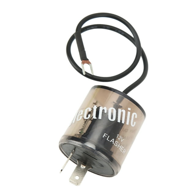 LED Flasher Relay, Plastic Housing Wearproof Turn Signal Light Relay For Car Motorcycle