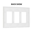 thumbnail image 2 of Hand Drawn Forest Switch Cover Decorative Wall Plate 3-Gang Screwless Standard Size, 2 of 5