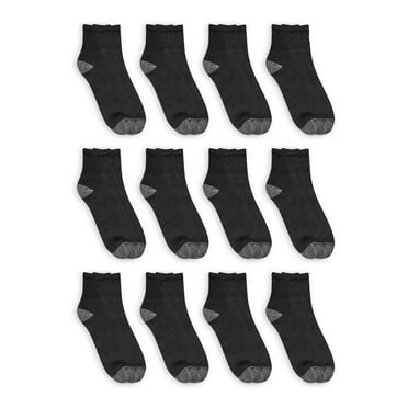 Athletic Works Men's Ankle Socks 12 Pack