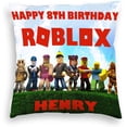 thumbnail image 4 of Roblox funda de almohada periférica de dibujos animados, funda de almohada para coche, sala de estar, personajes de juegos, sofá periférico, cabecera, regalo creativo, 4 of 4
