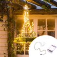 thumbnail image 3 of Cadena de luz terraza jardín pérgola lámpara colgante sala de estar boda 3AA_10 piezas Sunnimix luces decorativas de cadena, 3 of 8