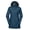 Mosaic Blue, variant on Women's Waterproof Rain Jacket Outdoor Trench Raincoat with Hood Lightweight rain Shell for Hiking, Travel Dark Purple S