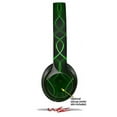 thumbnail image 2 of Skin Decal Wrap for Beats Solo 2 and Solo 3 Wireless Headphones Abstract 01 Green (BEATS NOT INCLUDED) by WraptorSkinz, 2 of 4