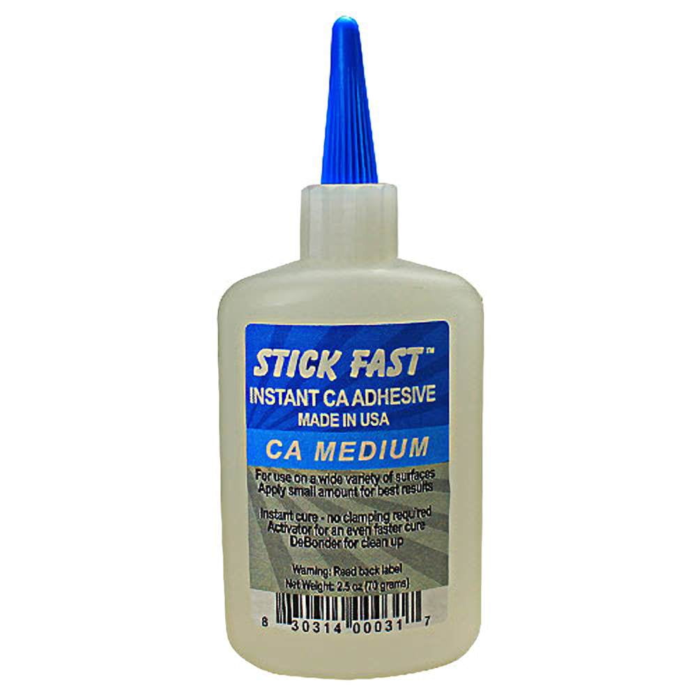 Stick Fast Cyanoacrylate, Medium, 2.5 ounces