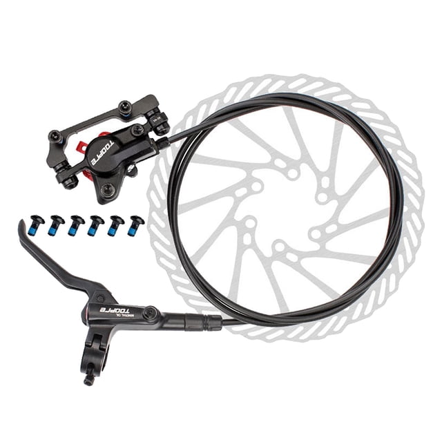 S SERENABLE Mountain Bike Hydraulic Disc Brake Calipers Line Pulling Bike Disc Brake Disc Rear
