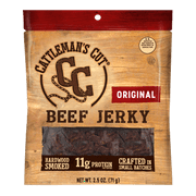 Cattleman's Cut Original Beef Jerky, 2.5 Ounce Bag