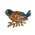 thumbnail image 3 of Broche de animal, broche de diamantes de imitación, joyería decorativa, prendedor de solapa, broche, insignia Vistoso, 3 of 9