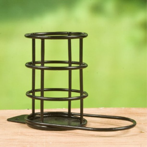 birds choice suet log holder with mounting screws
