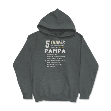 Funny 5 Things Grandpa Pampa Shirt Crazy Gift Idea