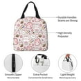 thumbnail image 2 of Kdxio Cute Rabbit Print Insulated Lunch Bag,Reusable Tote Lunch Box for Women Men,Leakproof Cooler Lunch Bags for Work Office Travel Picnic, 2 of 6