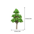 thumbnail image 3 of LADIGASU Árbol Verde Puntiagudo Modelo Árbol Multicapa Perspectiva Mesa de Arena Planta Verde Mini Árbol Perspectiva Suculenta Florero Rebajas Hoy Liquidación Microplanta Paisajística*1, 3 of 3