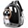 thumbnail image 2 of Hongchun Sac à Dos pour Animaux de Compagnie à Capsule Spatiale Ventilée (Couverture Noire et Transparente), 2 of 5