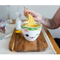 thumbnail image 4 of Bowl Bop Miso Happy Japanese Dinnerware Set | 16-Ounce Ramen Bowl, Chopsticks, 4 of 7