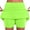 Green, variant on LEBONYARD Skorts for Women Dressy Casual,Women's Comfortable Yoga Skort,Women's New Color Mid-waist Skirt Pants Sports Shorts Bottoming Skirt Pants Khaki XL