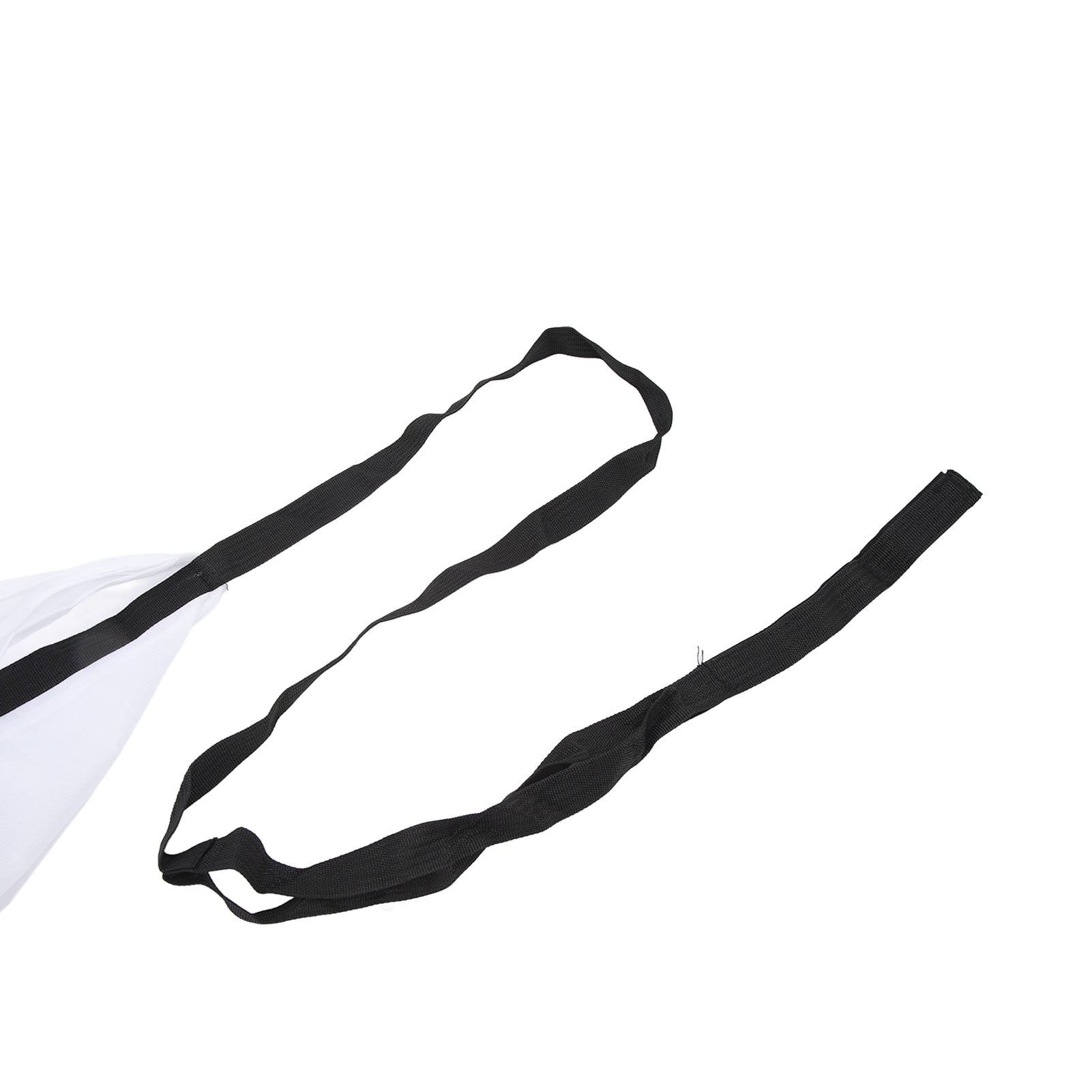 BIMZUC 59.1 Inches Running Speed Training Resistance Parachute Ascending Parachute Sprint Chute for Soccer Football Track Field Youth Adult Black