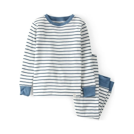 Little Planet by Carter's Baby & Toddler Boys Snug Fit Organic Long Sleeve Pajamas, 2pc, 9-24 Months