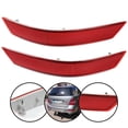 thumbnail image 3 of 6x Lente Reflectora de Luz Roja de Parachoques Trasero para ML-Class W164 ML320 ML350 ML 5501648200374 1648201574, 3 of 9