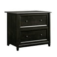 thumbnail image 3 of Sauder Edge Water 2-Drawer File Cabinet, Black Finish, 3 of 8