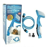 Pet Zoom Bath and Groom Brush for Dogs