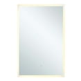 thumbnail image 4 of Fine Fixtures Mirrored Aluminum Bathroom Medicine Cabinet with LED lights Left Hand Door 20x30, 4 of 13