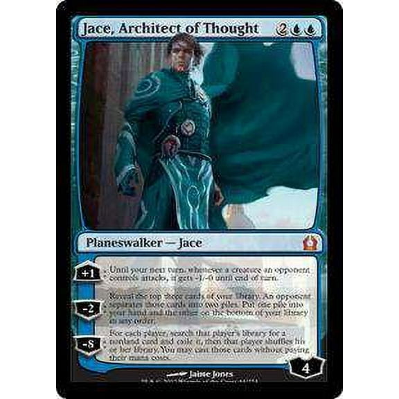 MtG Return to Ravnica Mythic Rare Jace, Architect of Thought #44