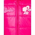 thumbnail image 2 of Barbie Zip Up Winter Coat Puffer Jacket Little Kid to Big Kid, 2 of 2