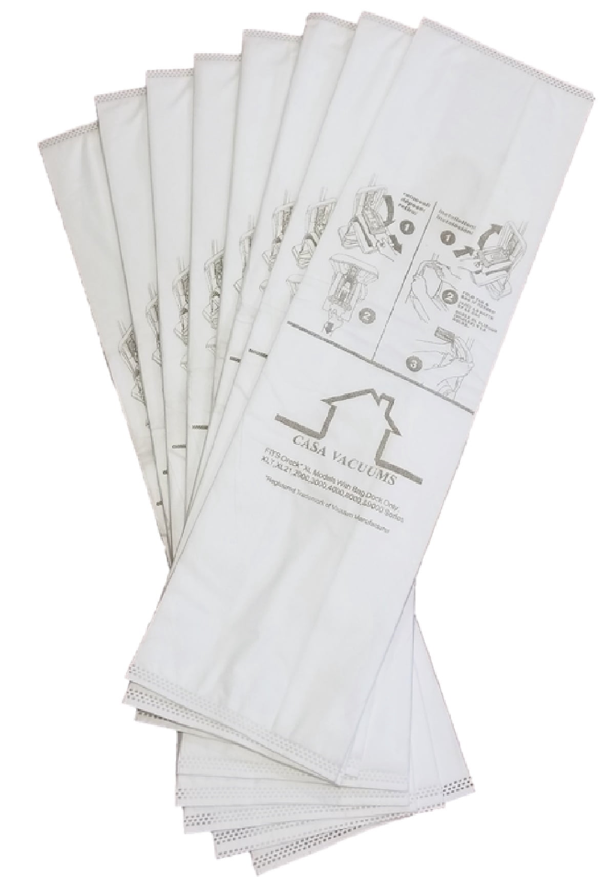 Casa Vacuums Oreck Upright Filtration Bags - Thumbnail 5