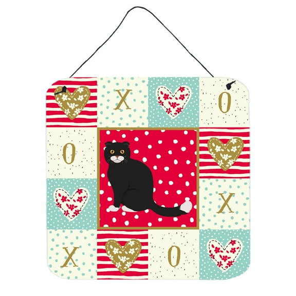 Foldex Exotic Fold 2 Cat Love Wall or Door Hanging Prints