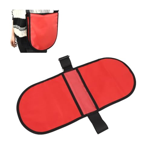 VBESTLIFE Discus and Shot Put Carrier Bag, Waterproof Oxford Fabric Shot Put Dual Storage Bag with Adjust Strap for Track Field