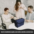 thumbnail image 4 of BESTYASH 1Pack Wheel Chair Back Pack in Navy with Large Capacity, 4 of 6