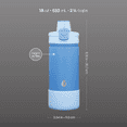 thumbnail image 5 of TAL Stainless Steel Ranger Push Water Bottle 18oz, Blue, 5 of 9