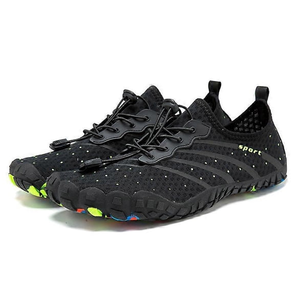 Bath Shoes Women's Men's Beach Shoes Quick Dry Water Shoes (Gym Trail Running Hiking Sizes 37-42) Drainage Beach Swimming Shoes Unisex Barefoot Kayaki