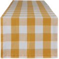 thumbnail image 1 of TRAHOO-Buffalo Check Collection, Classic Farmhouse Table Runner, 14x72, Honey Gold, 1 of 4