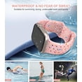 thumbnail image 5 of PINHEN Sport Band for Apple Watch Bands 40mm 41mm 44mm 45mm iWatch Band 38mm 42mm 49mm Women Men,Recycled Plastic - Soft Breathable Silicone Strap for Apple Watch Nike+ Series 9 8 7 6 5 4 3 Ultra/2,SE, 5 of 8