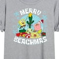 thumbnail image 3 of SpongeBob SquarePants - Merry Beachmas - Juniors Ideal Flowy Muscle T-Shirt, 3 of 6